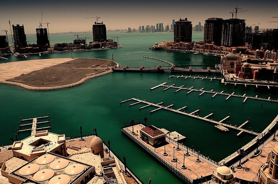 Porto Arabia Marina in Porto Arabia, Doha