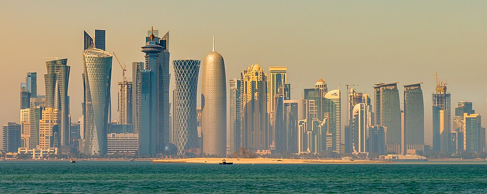 West Bay skyline in West Bay, Doha